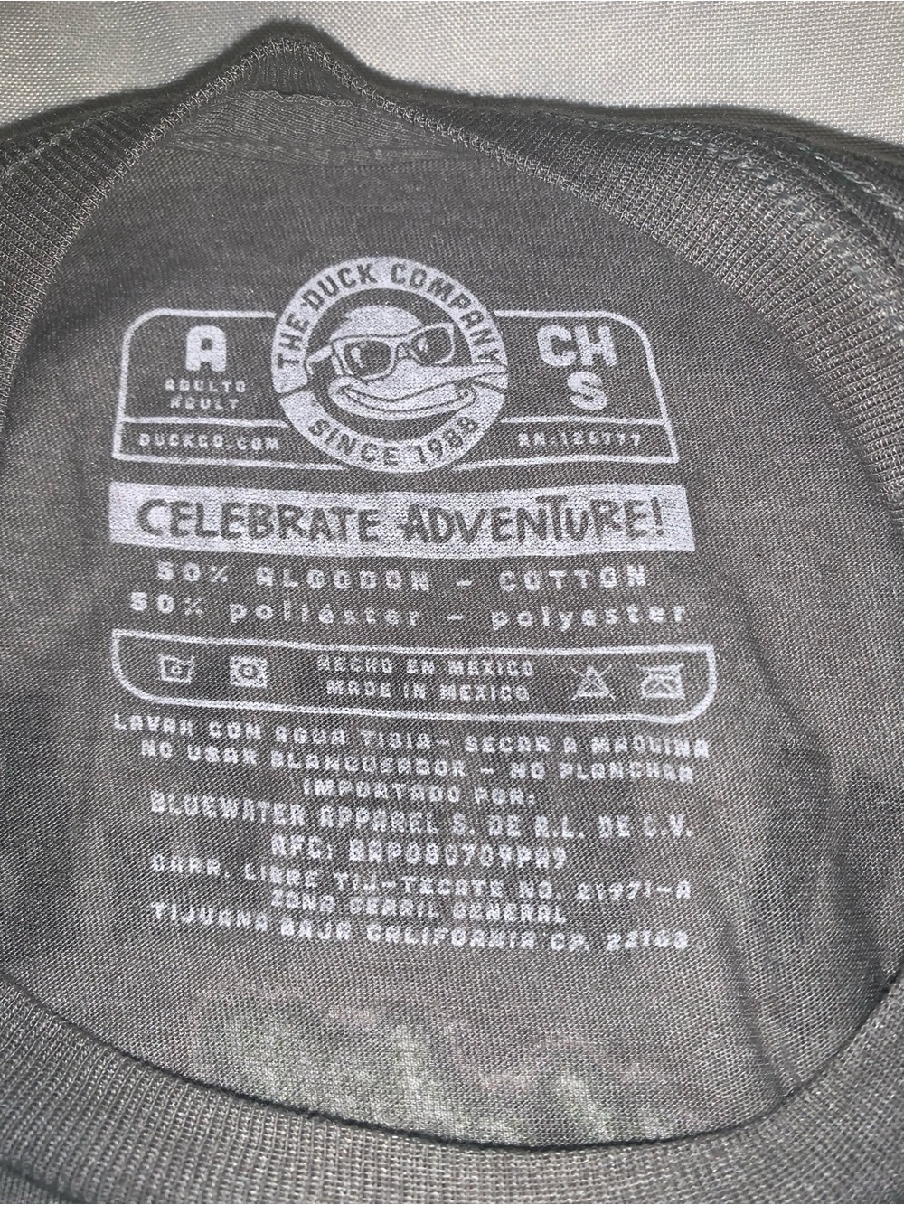 New Orleans Voodoo Lounge Back Graphic Tee - Gray - Picture 4 of 4